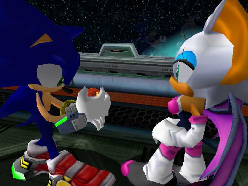 captura de tela de sonic adventure 2